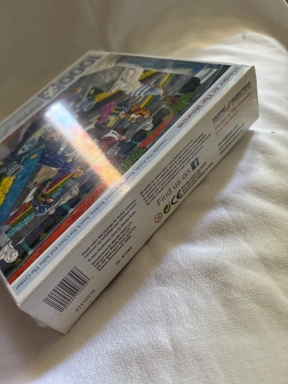 Murder At The Museum 1000-Piece Mystery Jigsaw Puzzle By Bits And Pieces 20